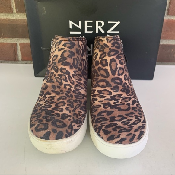 Naturalizer Women’sAnkle Booties Miranda US 7.5 M Cheetah Brown Faux Leather - Picture 3 of 9